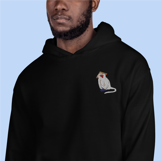Embroidered Monkey Hoodie