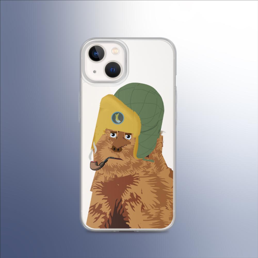 iPhone Case Fishing Monkey