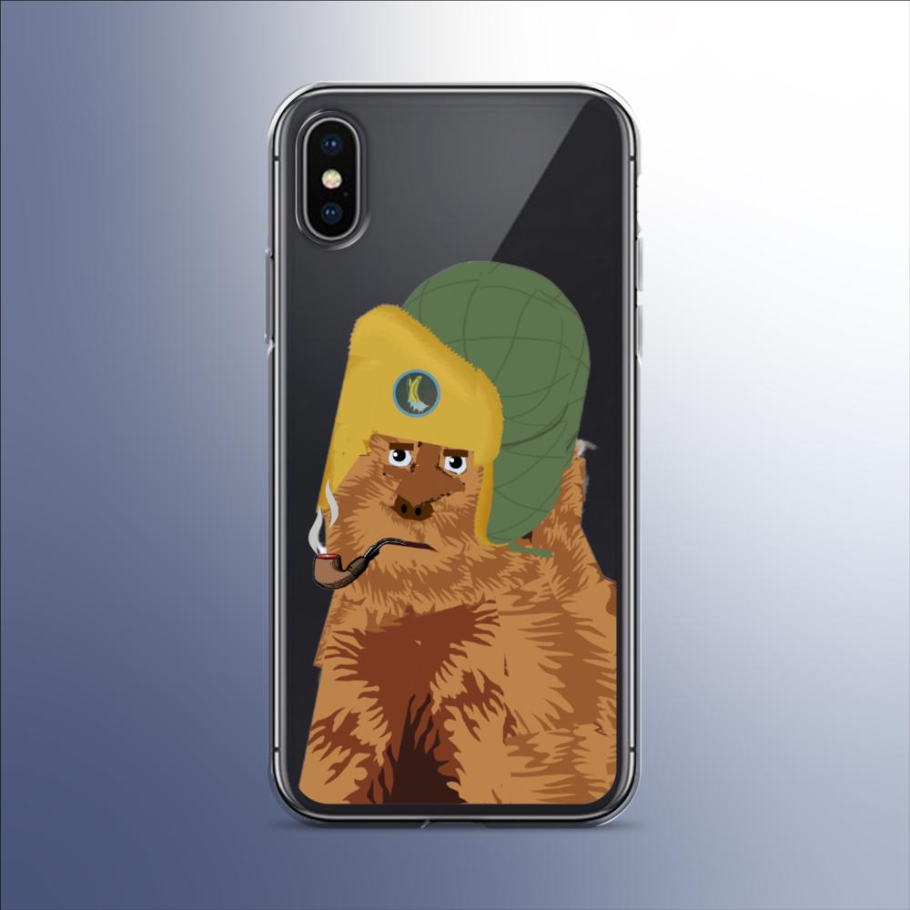 iPhone Case Fishing Monkey