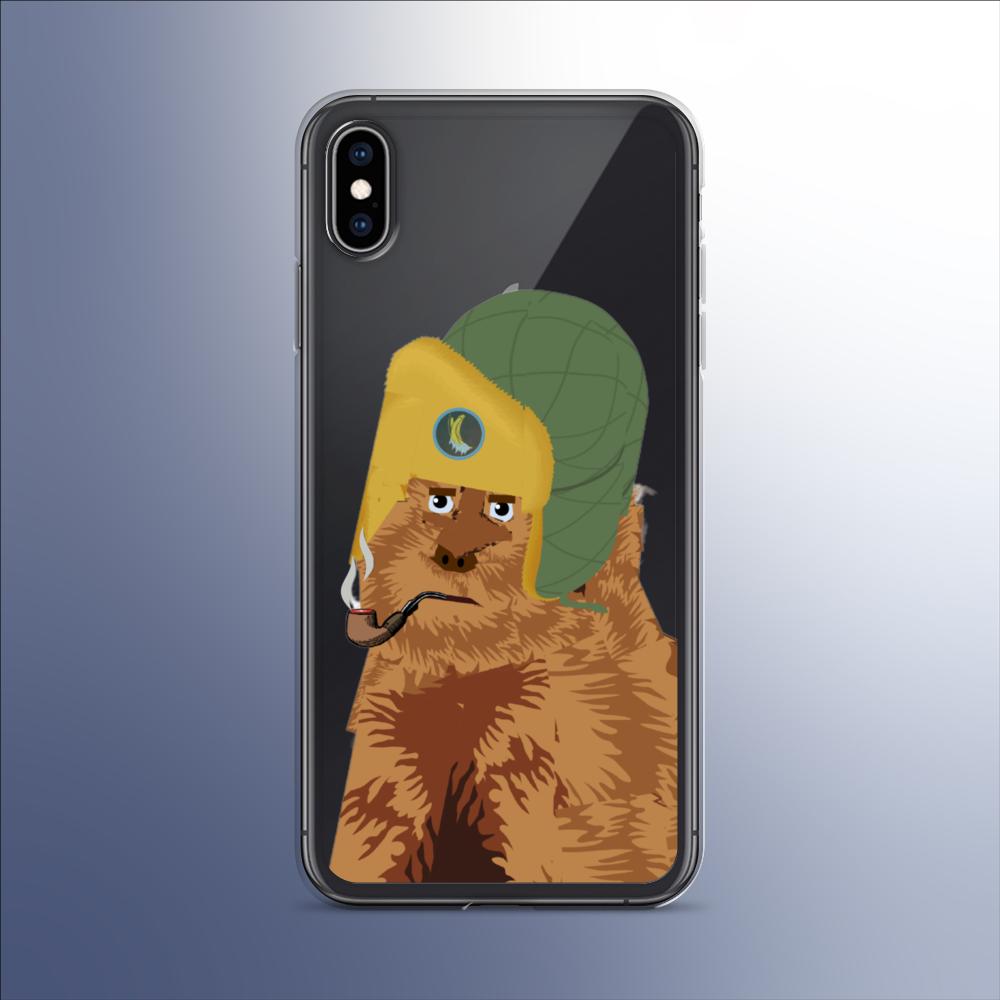 iPhone Case Fishing Monkey