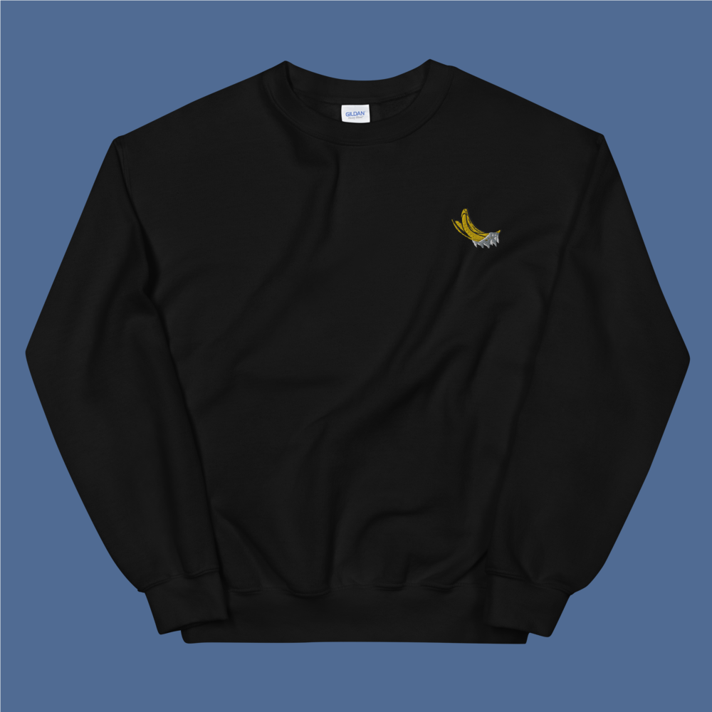 Embroidered Banana Sweatshirt