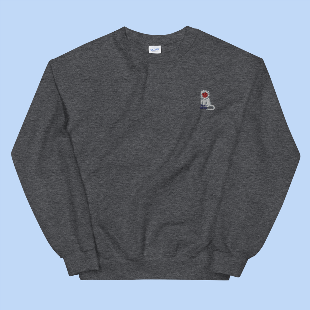 Embroidered Pixel Sweatshirt