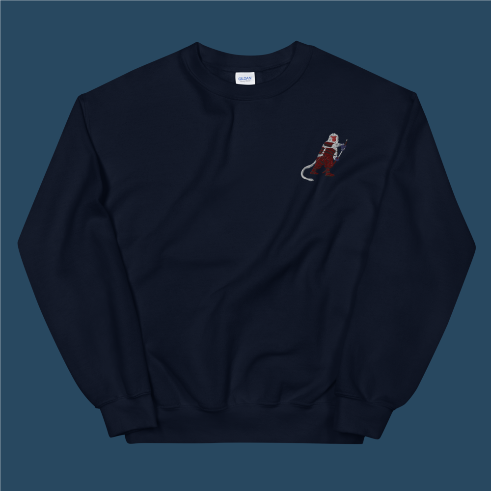 Embroidered Samurai Sweatshirt