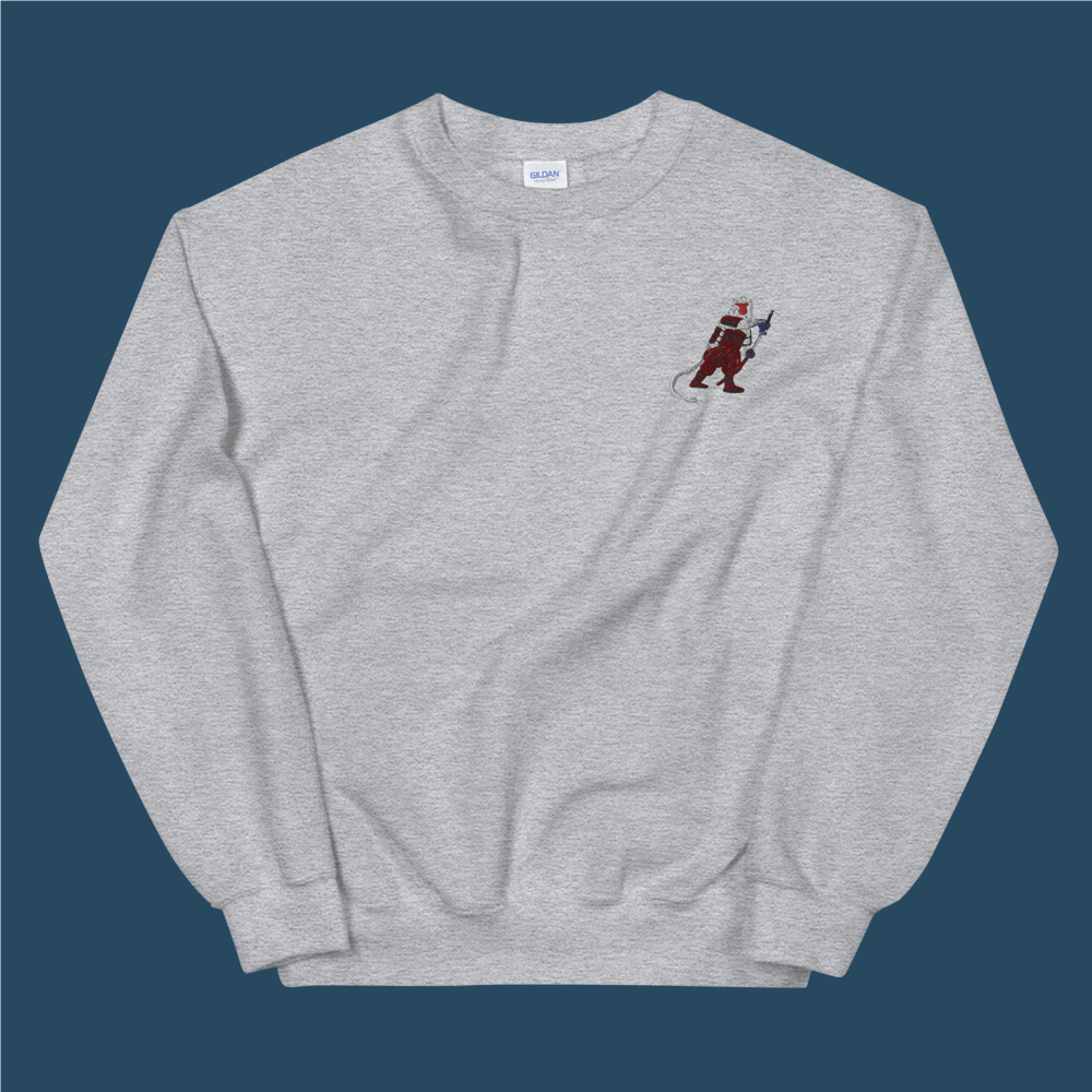Embroidered Samurai Sweatshirt