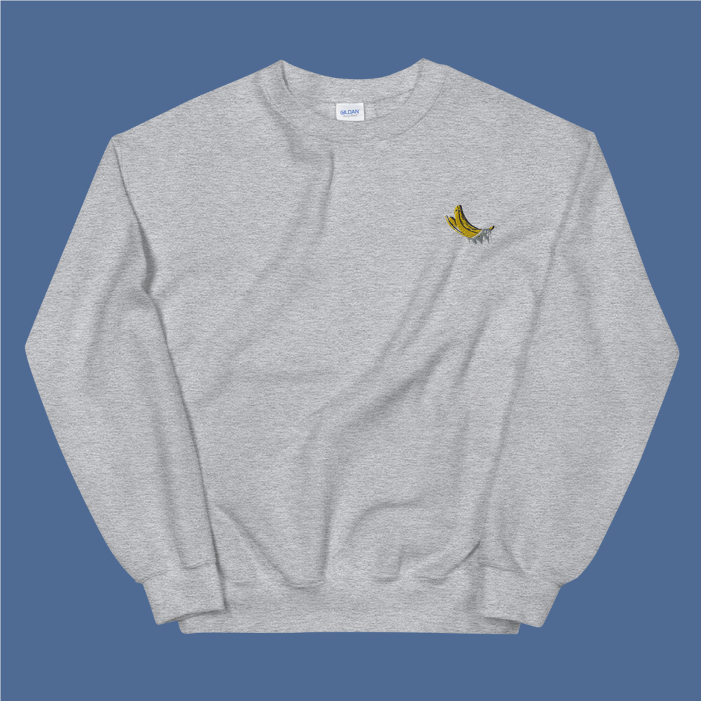 Embroidered Banana Sweatshirt