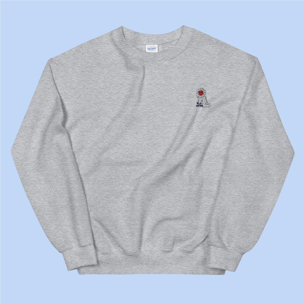 Embroidered Pixel Sweatshirt