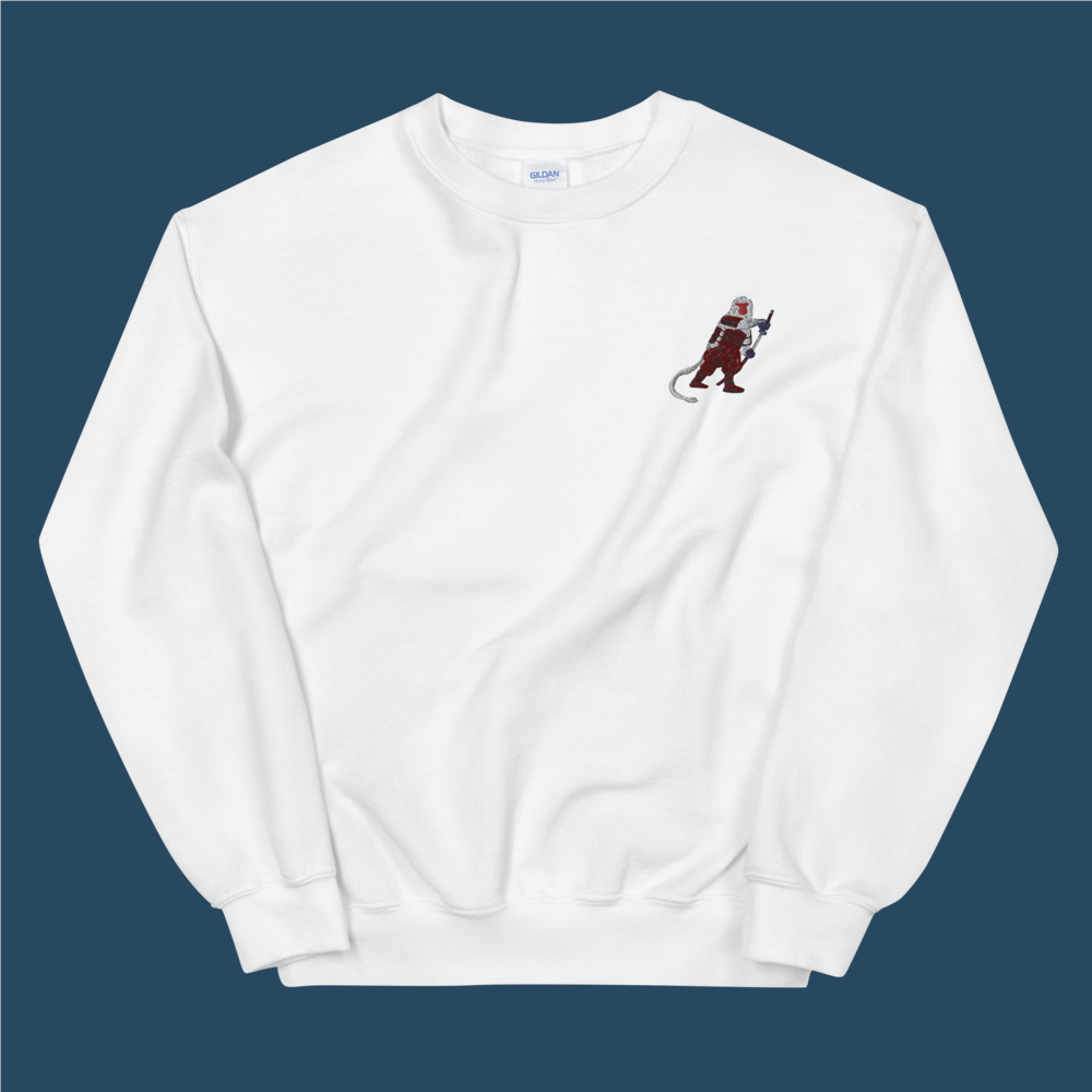 Embroidered Samurai Sweatshirt