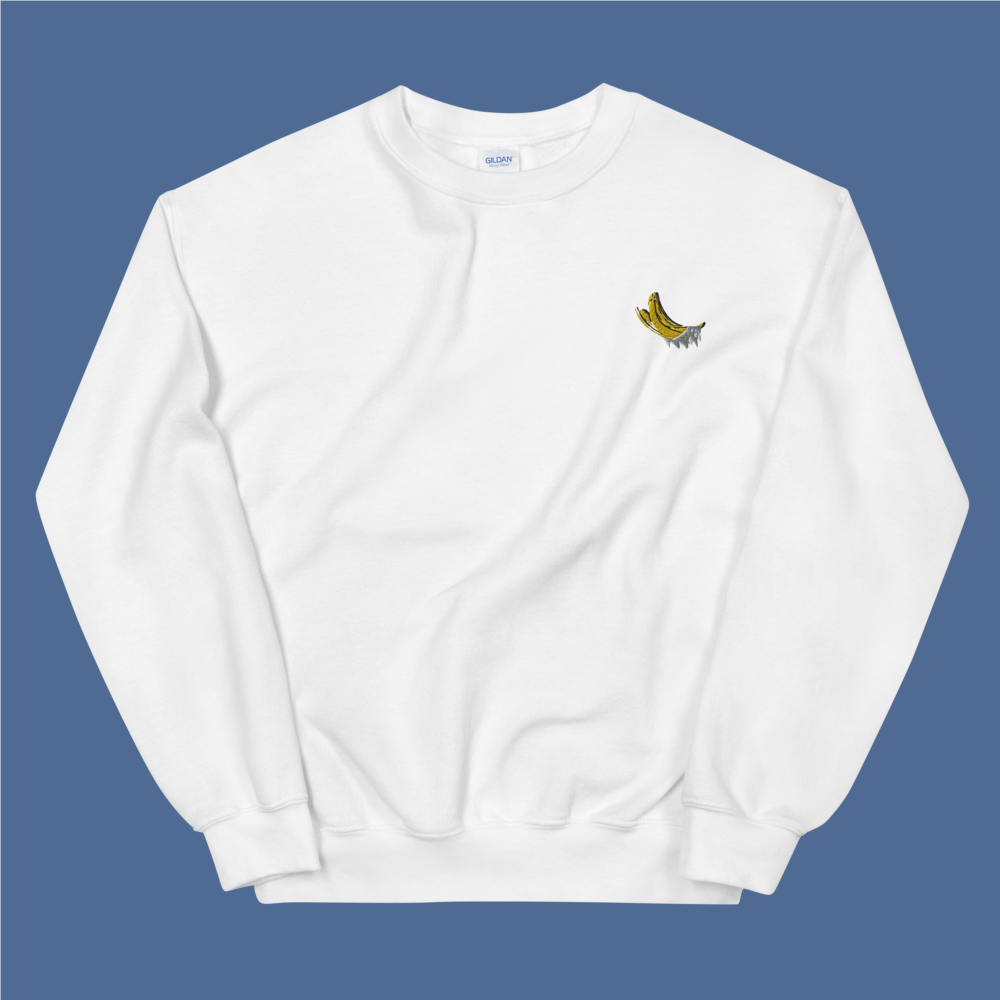 Embroidered Banana Sweatshirt