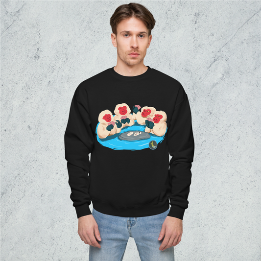 Cold Monkey Card Game Sweatshirt