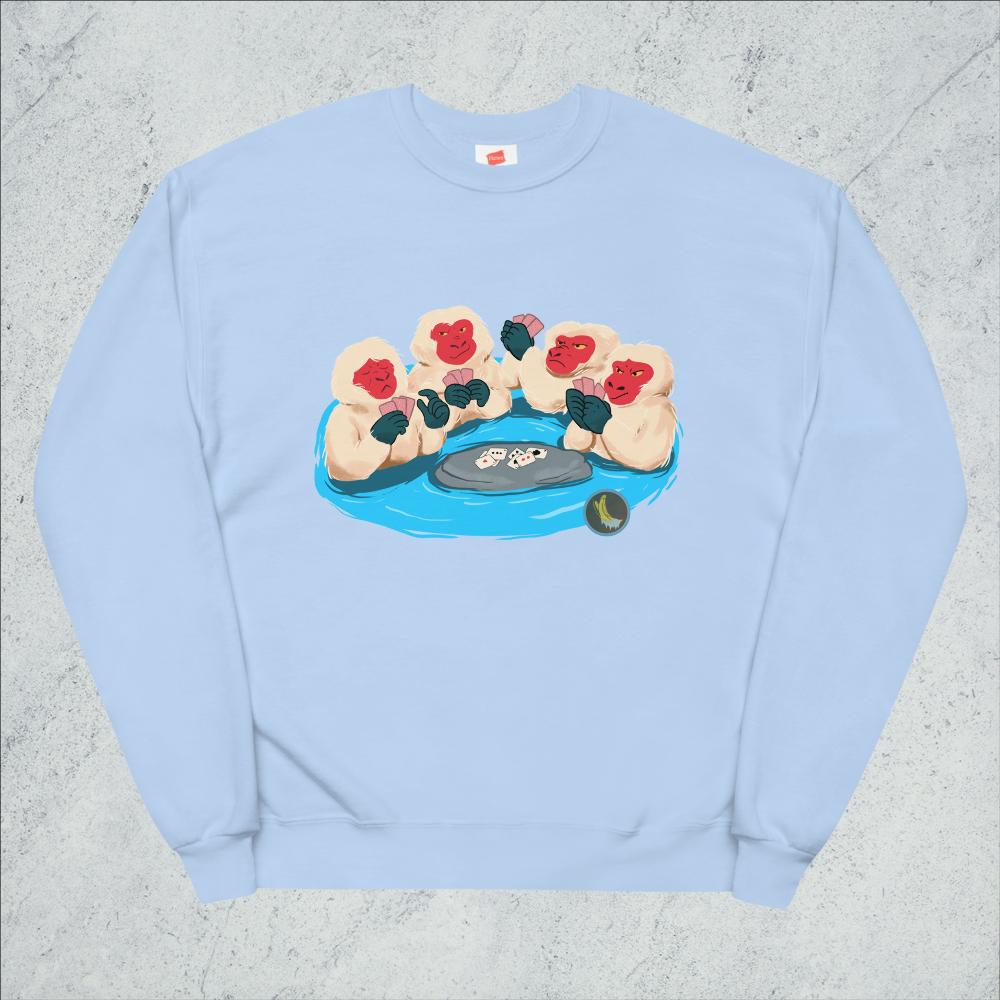 Cold Monkey Card Game Sweatshirt