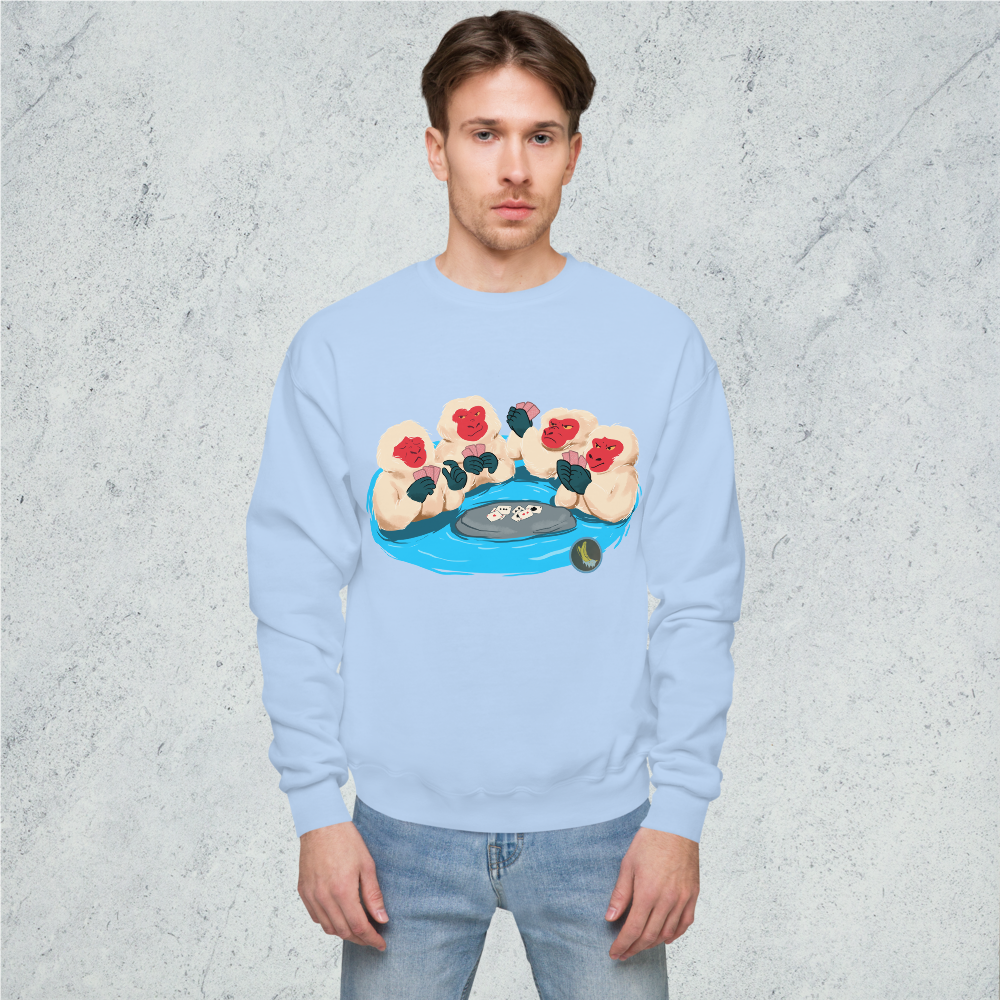 Cold Monkey Card Game Sweatshirt