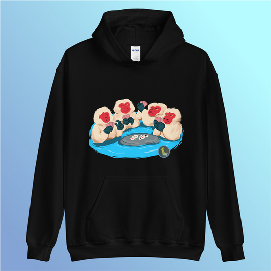 Cold Monkey Card Game Hoodie