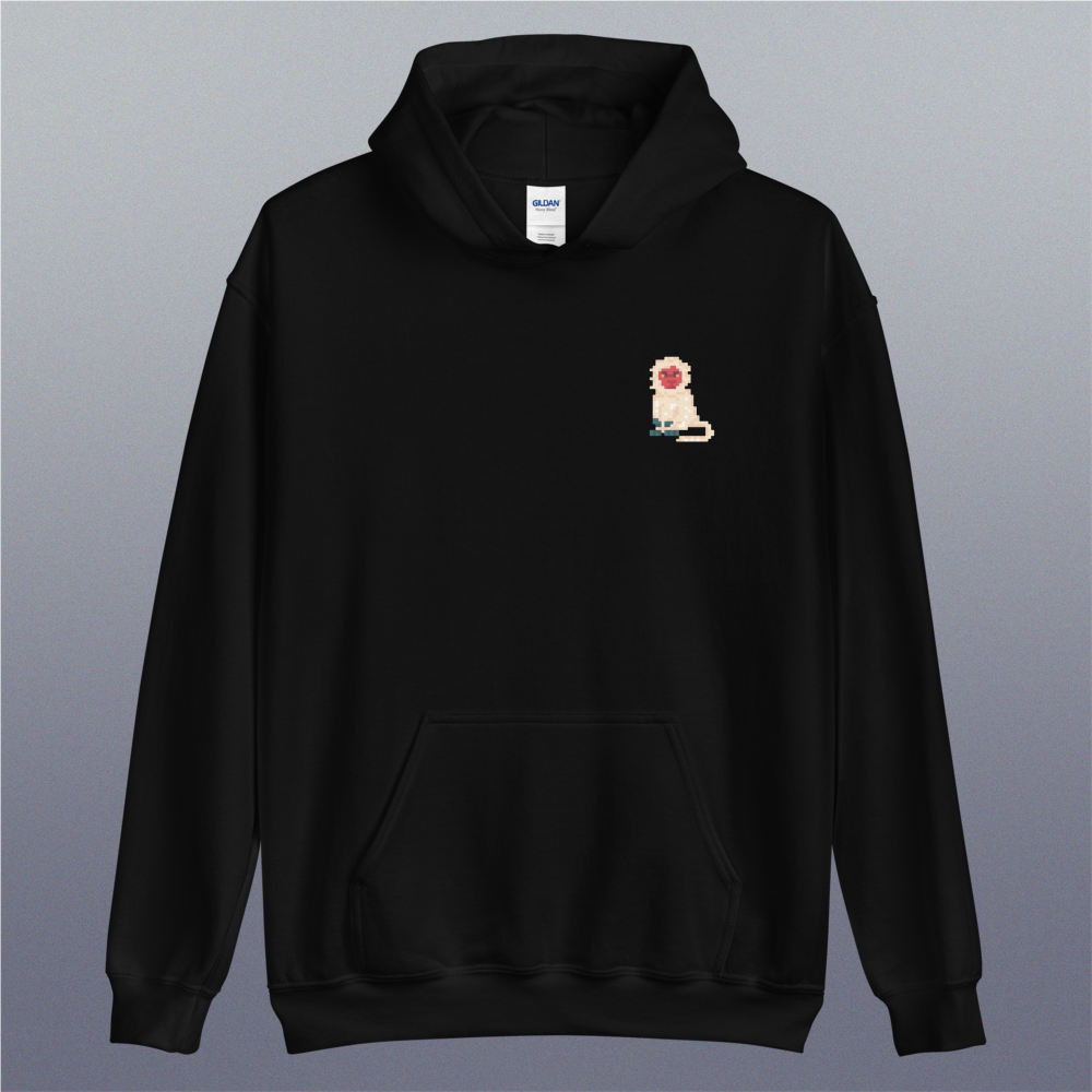 Cold Monkey Pixel Hoodie