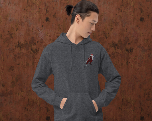 Embroidered Samurai Monkey Hoodie