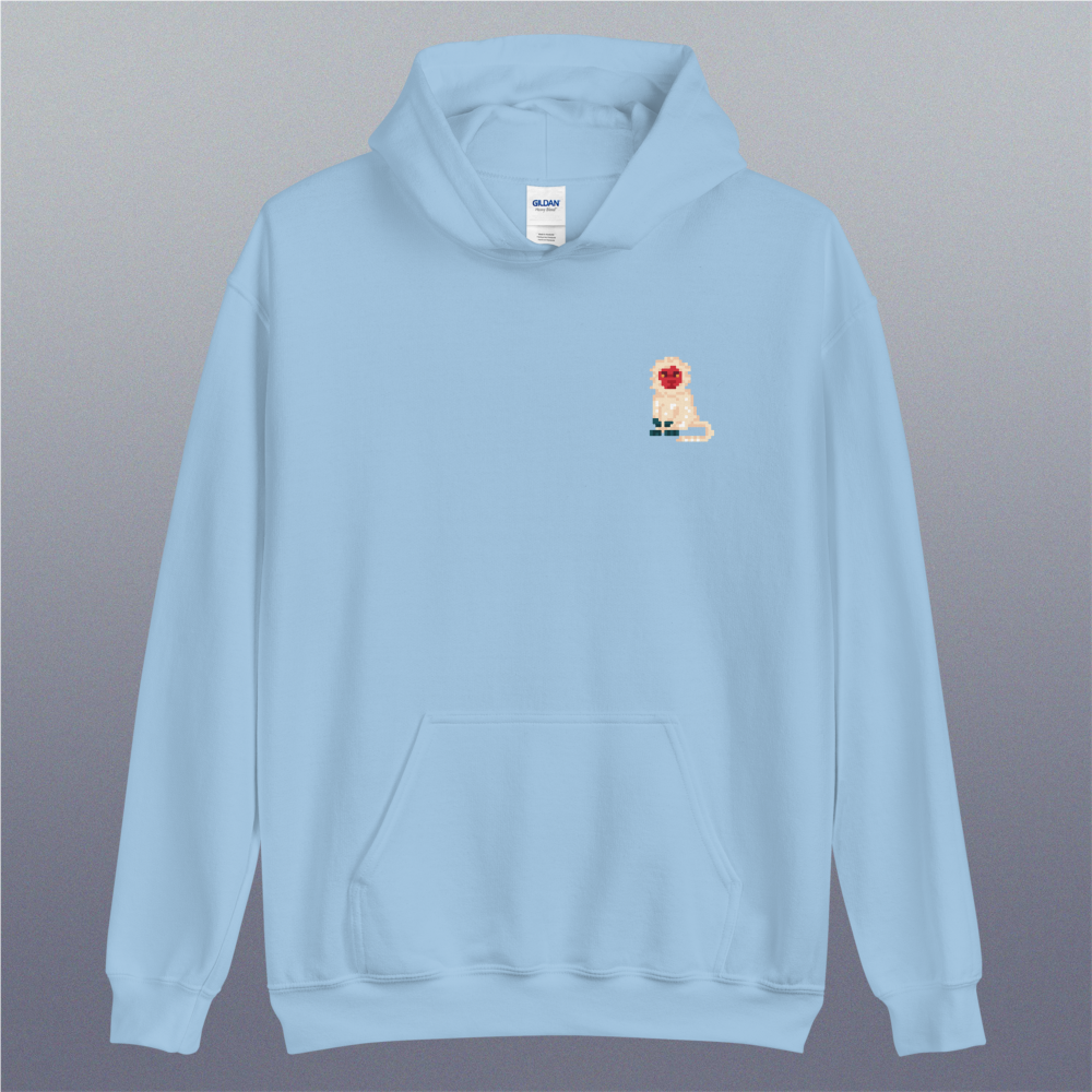 Cold Monkey Pixel Hoodie