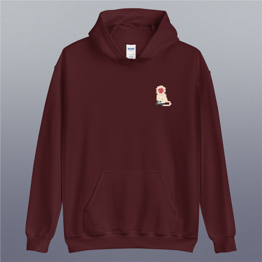 Cold Monkey Pixel Hoodie