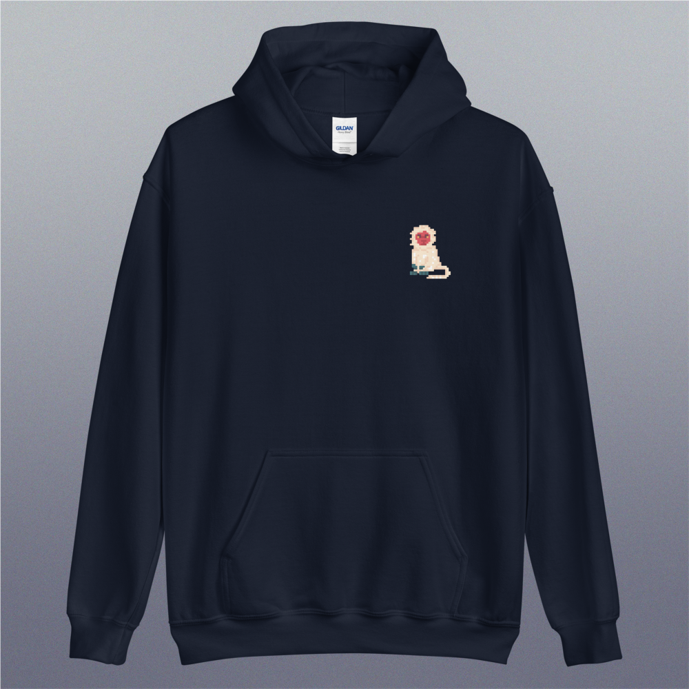 Cold Monkey Pixel Hoodie