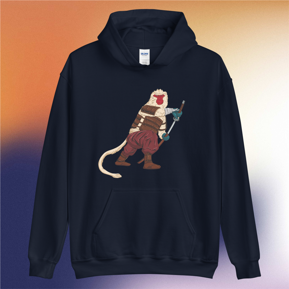 Cold Monkey Samurai Hoodie