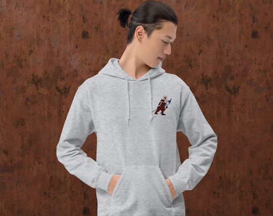 Embroidered Samurai Monkey Hoodie